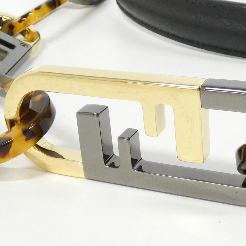 Fendi O'Lock Zip Shoulder Bag Zucca #245727F20B - Picture 8 of 9